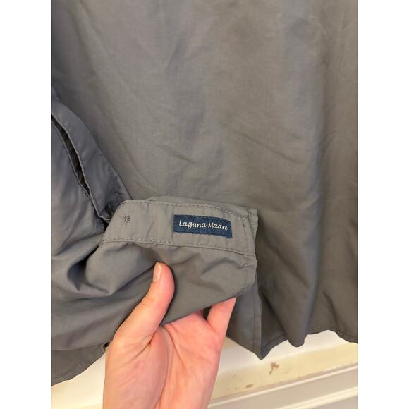 Magellan Outdoors Men’s Short Sleeve Fishing Shirt – Gray – Size Large - Picture 8 of 15